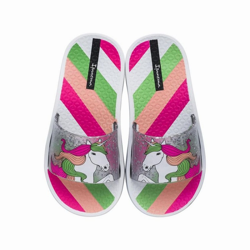 White Kids\' Ipanema Urban Slides | LWZOFD-216