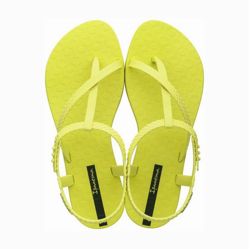 Yellow Women's Ipanema Aphrodite Sandals | EXCKZJ-693