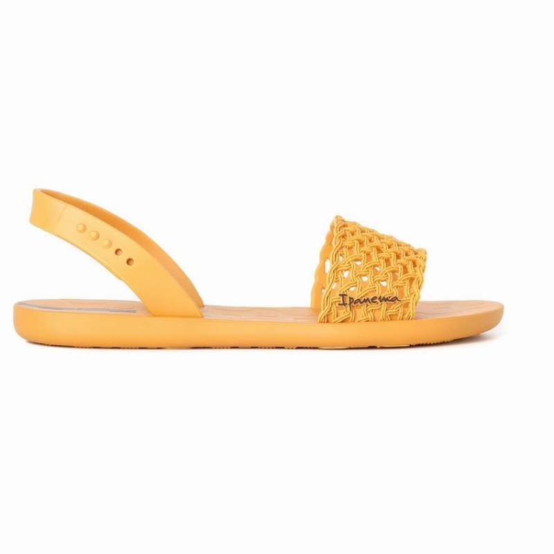 Yellow Women's Ipanema Breezy Sandals | IZYPLG-213