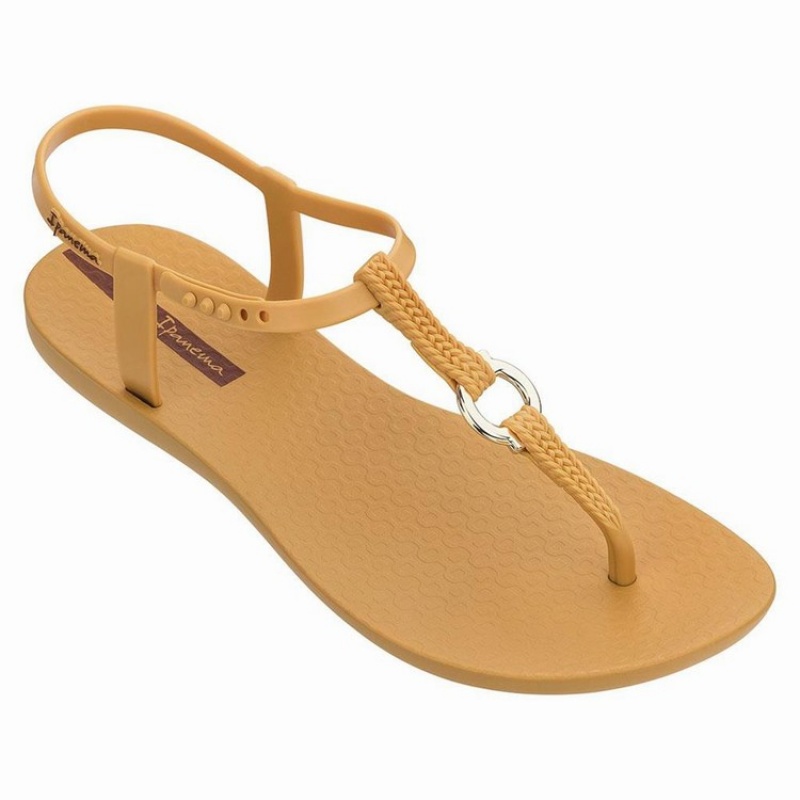 Yellow Women\'s Ipanema Charm VII Aro Sandals | QPMKJA-617