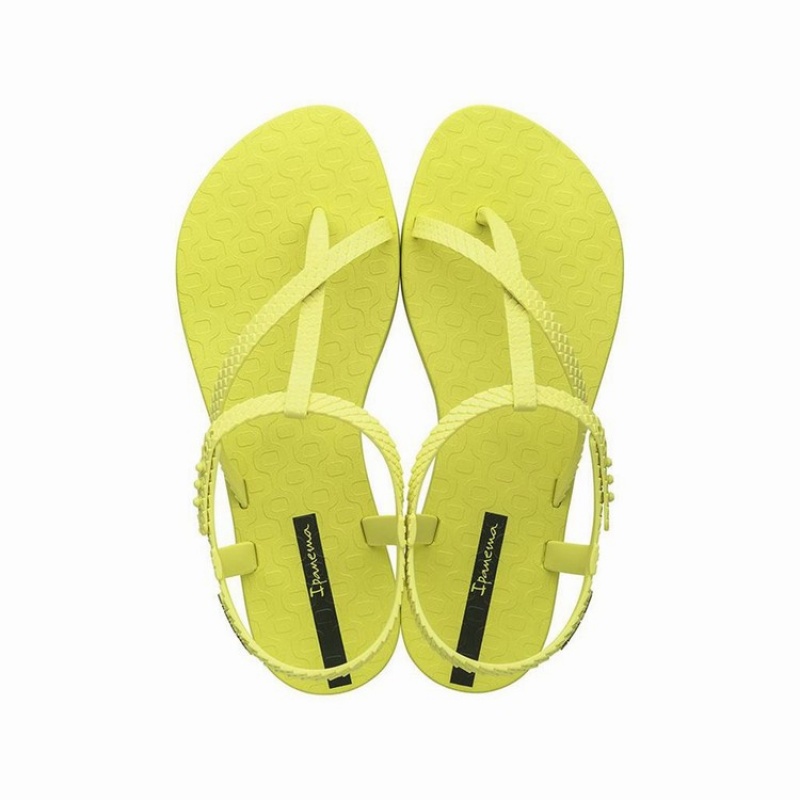 Yellow Women\'s Ipanema Class Wish Sandals | NVFIOK-975