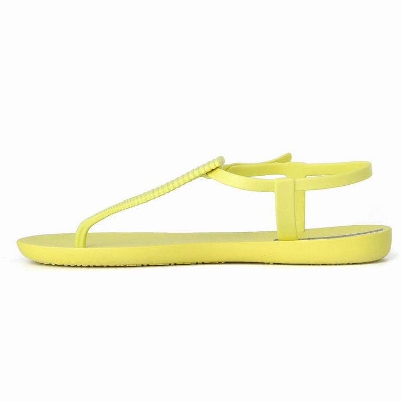 Yellow Women's Ipanema Ribba Sandals | DZLCNA-017