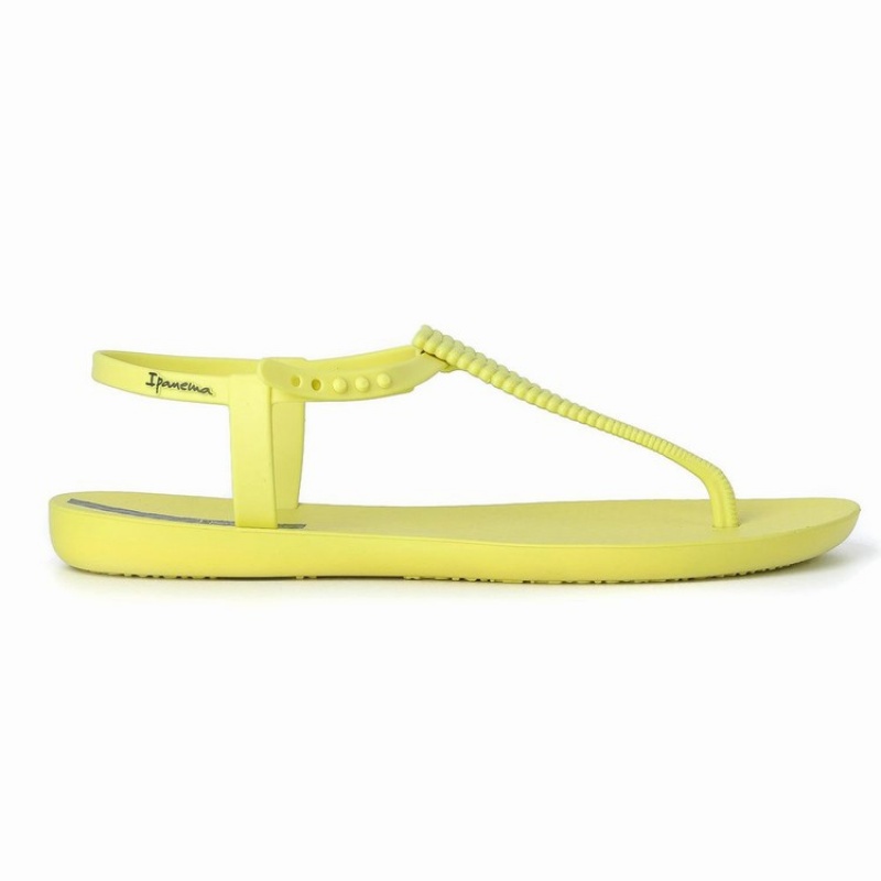 Yellow Women\'s Ipanema Ribba Sandals | DZLCNA-017